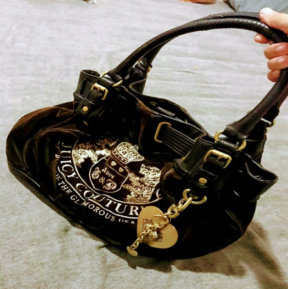 Juicy Couture brow velvet bag