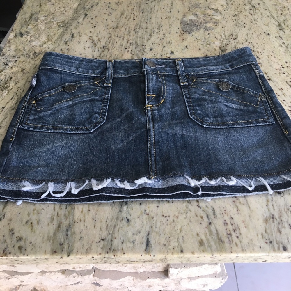 Rock & republic jean skirt