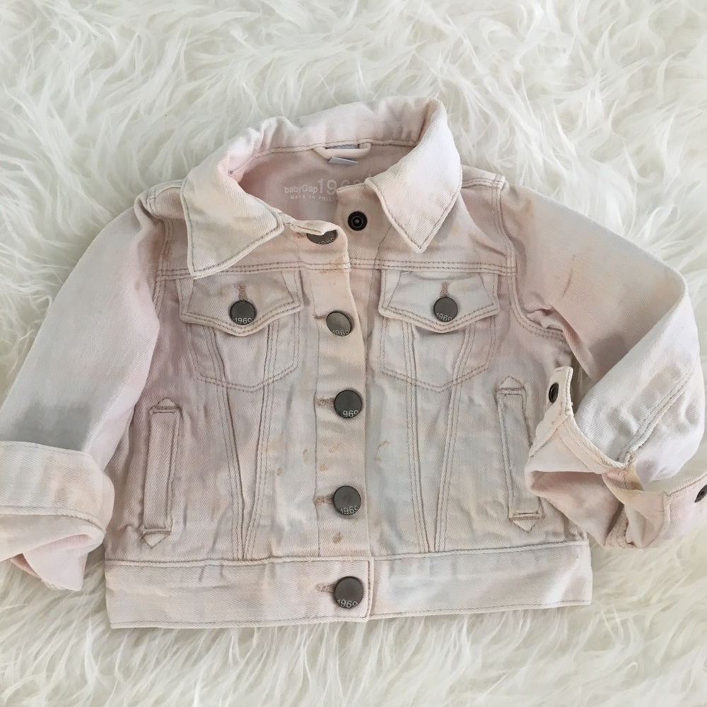 Baby Gap 1969 Blush Denim Jacket