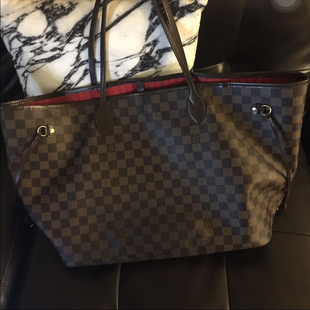 Louis Vuitton Neverfull GM Damier Ebene Tote