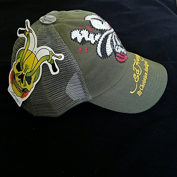🎁NEW ED HARDY BY CHRISTIAN AUDIGIER HATS - Picture 2 of 8