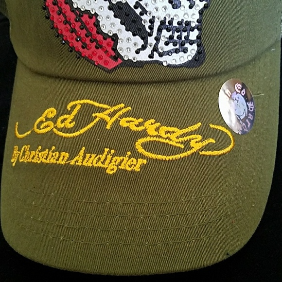 🎁NEW ED HARDY BY CHRISTIAN AUDIGIER HATS - Picture 7 of 8