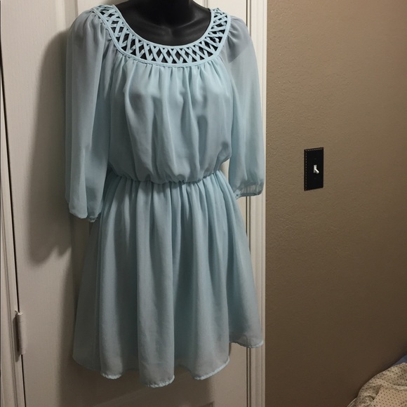 Sequin Hearts Mid dress sz sm - Picture 5 of 6