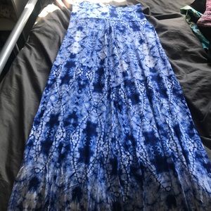 Tiedye maxi skirt from TJmaxx