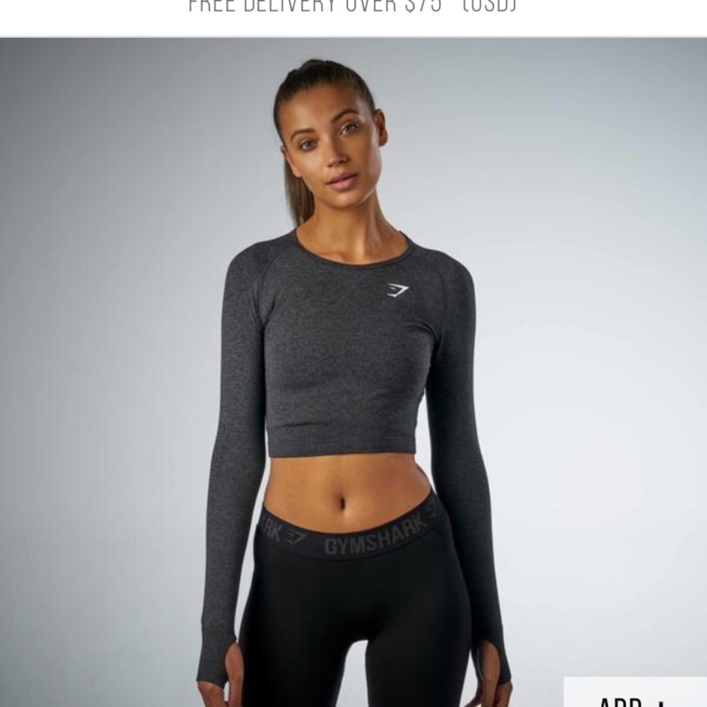 Gymshark Seamless Long Sleeve Crop Top