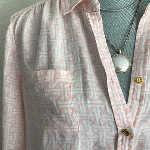 Linen button up shirt