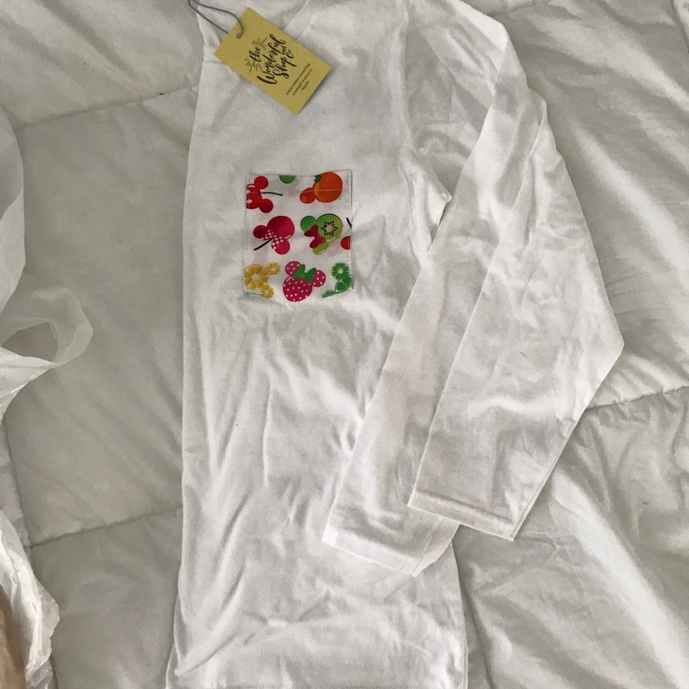 NWT disney fruit top