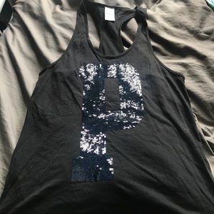 Sequin PINK tank