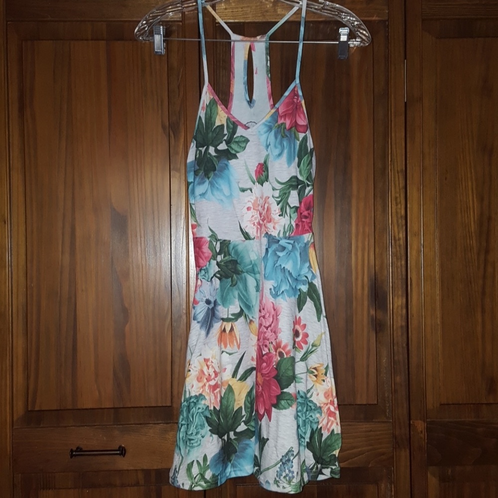 Floral skater dress