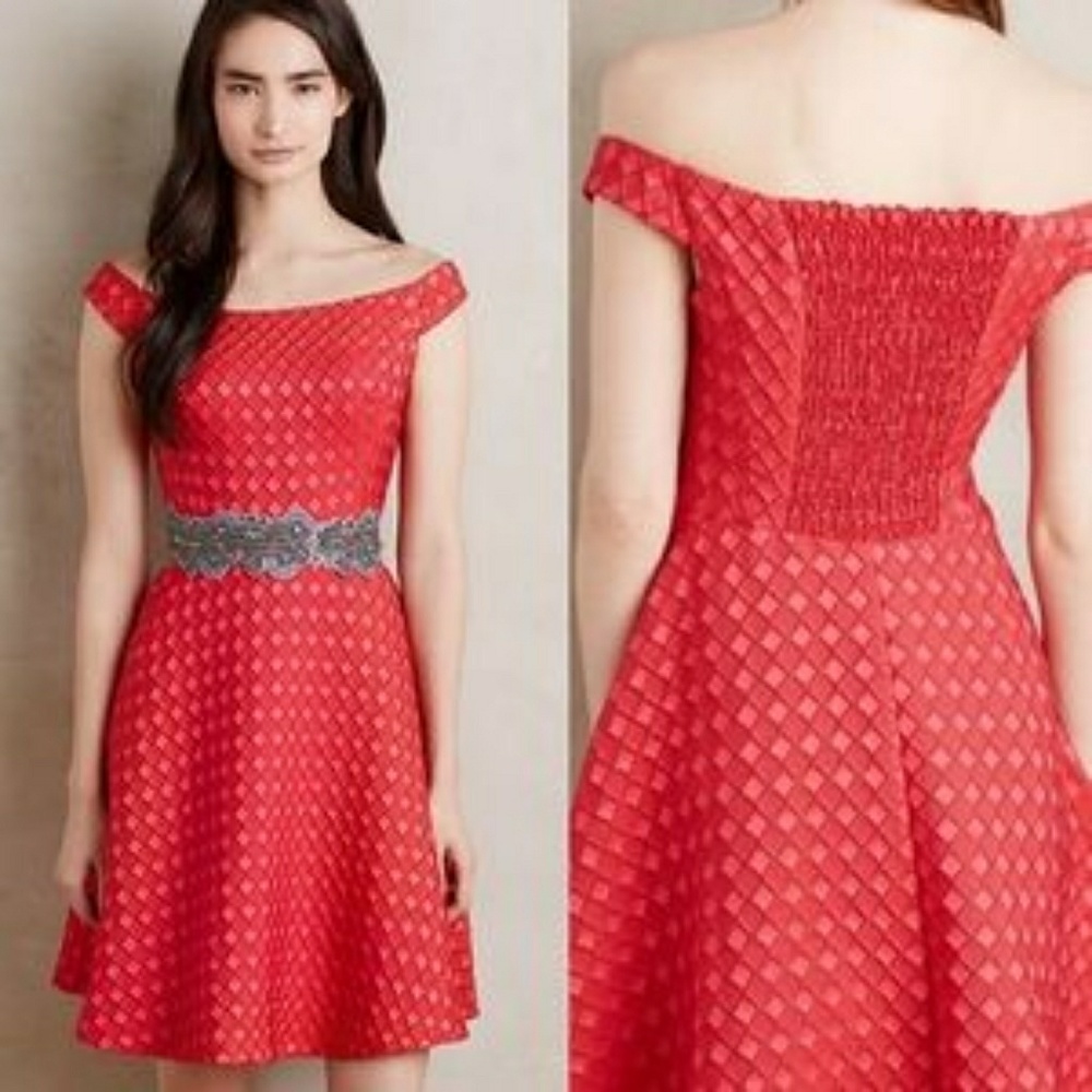 Anthro Minette Dress