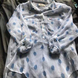 Hollister shear blouse