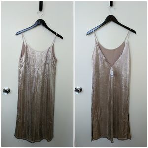 LOWEST- NWT UO Metallic Party Dress
