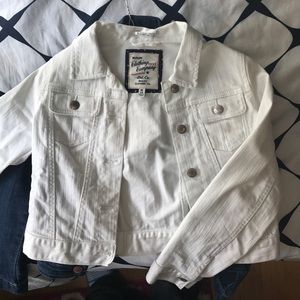 Girls jean jackets size M/10