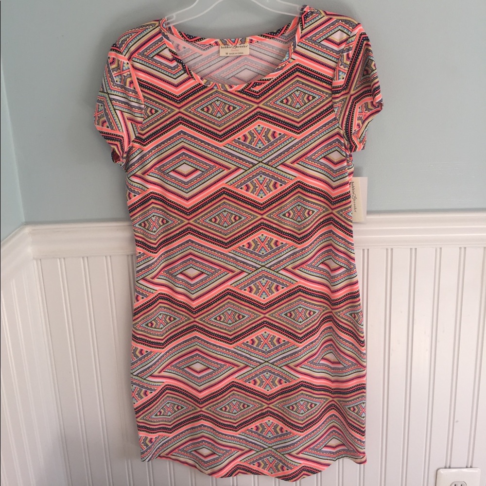 Aztec print dress