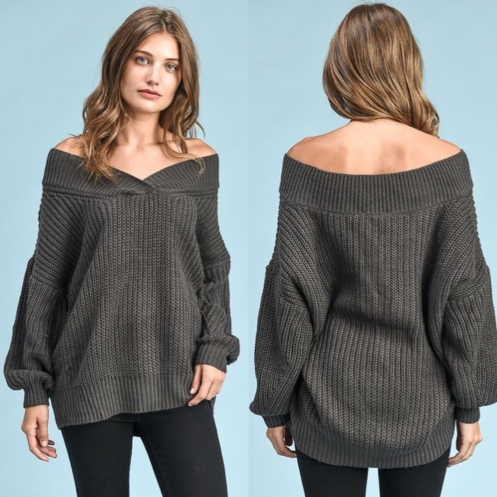 🆕CHARCOAL Sweaters
