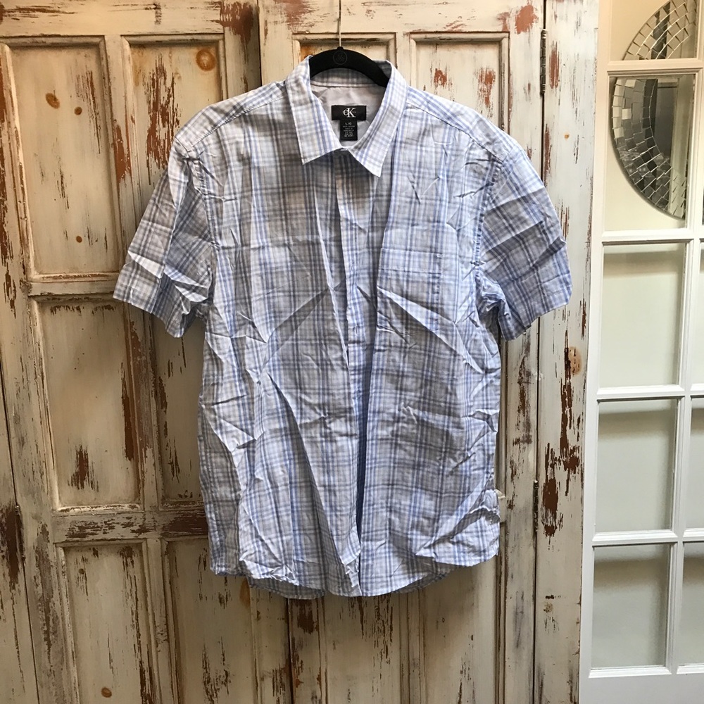 Calvin Klein shirt sleeve dress shirt