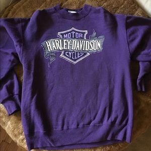 Harley-Davidson Tops - Vintage 90's Harley Davidson Sweatshirt Harley-Davidson Tops - Vintage 90's Harley Davidson Sweatshirt