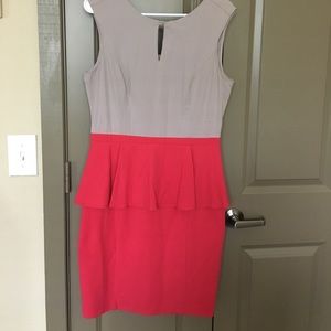 Peplum dress