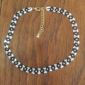 Andie Beaded Flower Choker Necklace