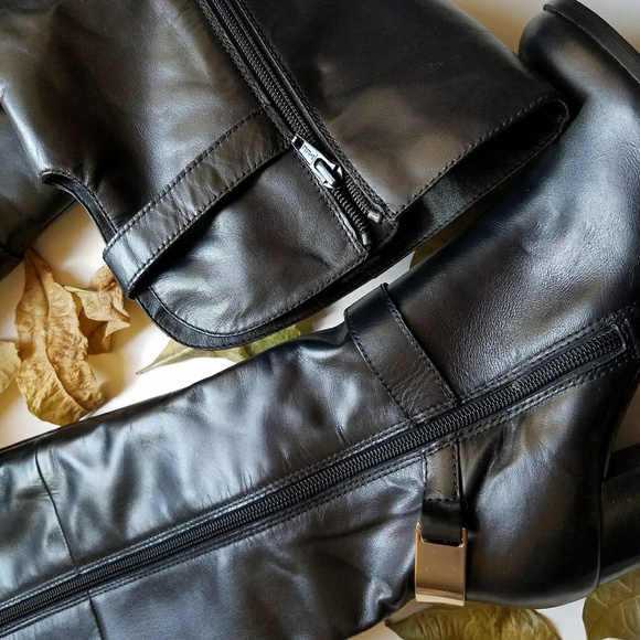 Aldo Brantingham Leather BOOTS - Picture 2 of 8