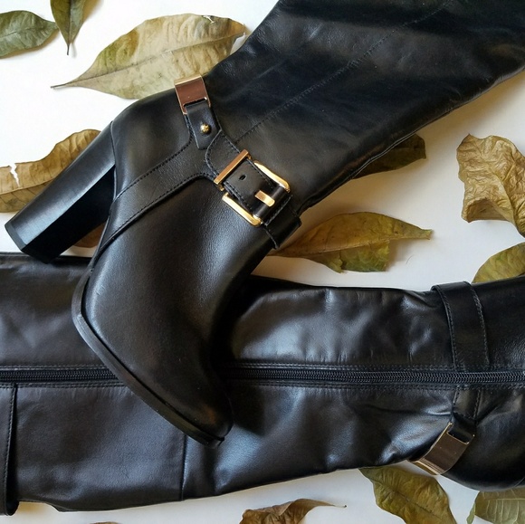 Aldo Brantingham Leather BOOTS - Picture 7 of 8