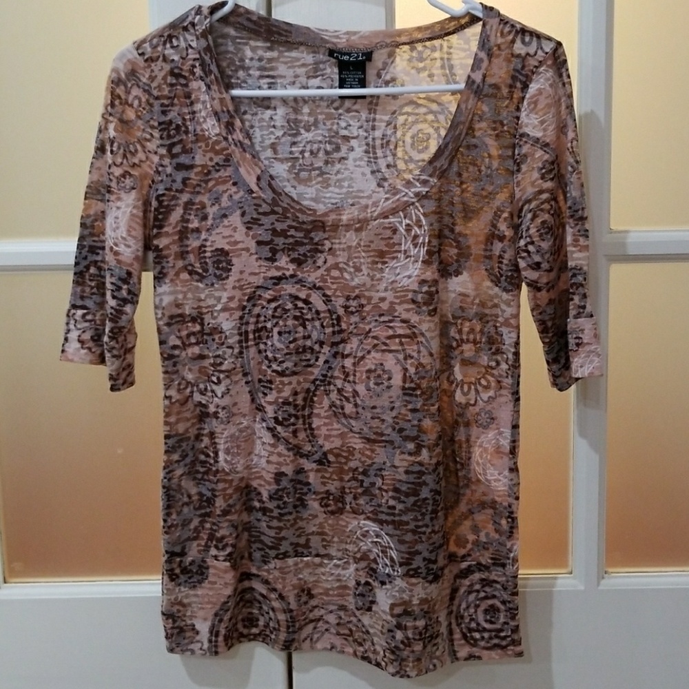 Sheer Top, Like New