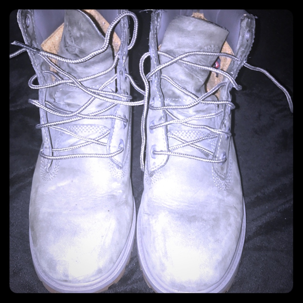 Gray Timberland  6in Waterproof boots