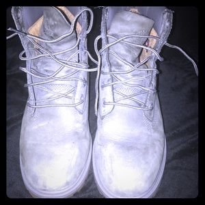 Gray Timberland  6in Waterproof boots