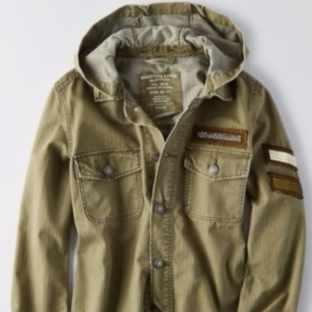 Oversized Military Jacket