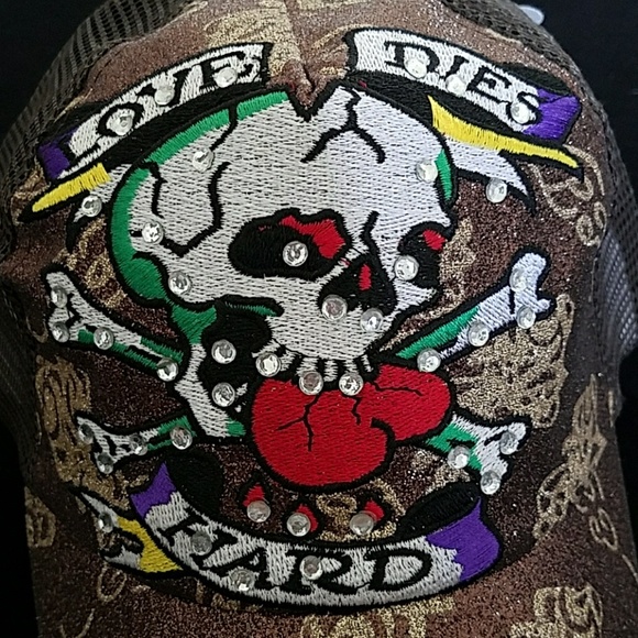 🎁NEW ED HARDY BY CHRISTIAN AUDIGIER HATS - Picture 6 of 8