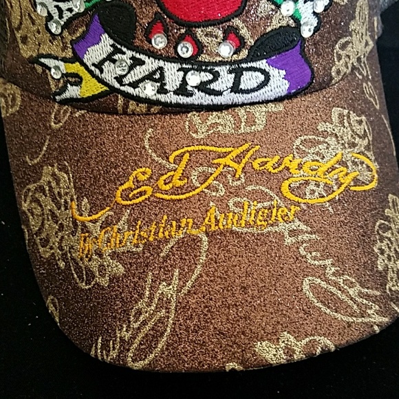 🎁NEW ED HARDY BY CHRISTIAN AUDIGIER HATS - Picture 7 of 8