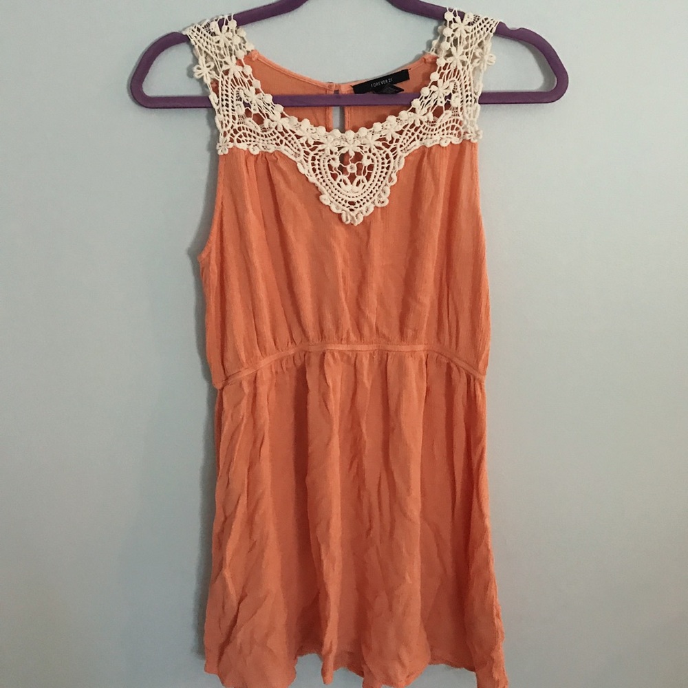 LACEY SUN DRESS (CORAL)