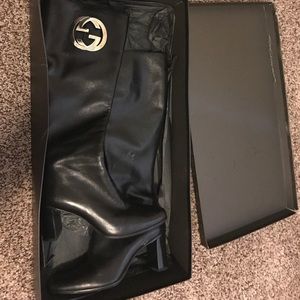 Gucci winter/fall black boots