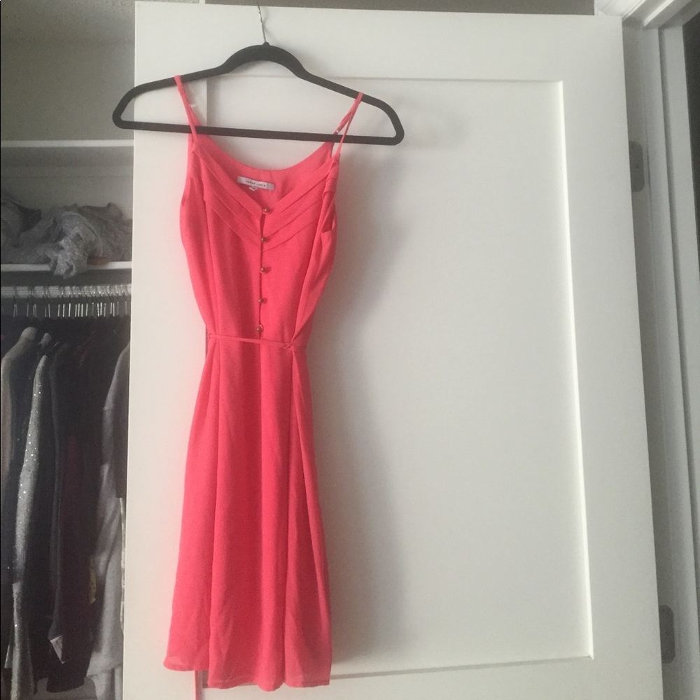 Coral dress