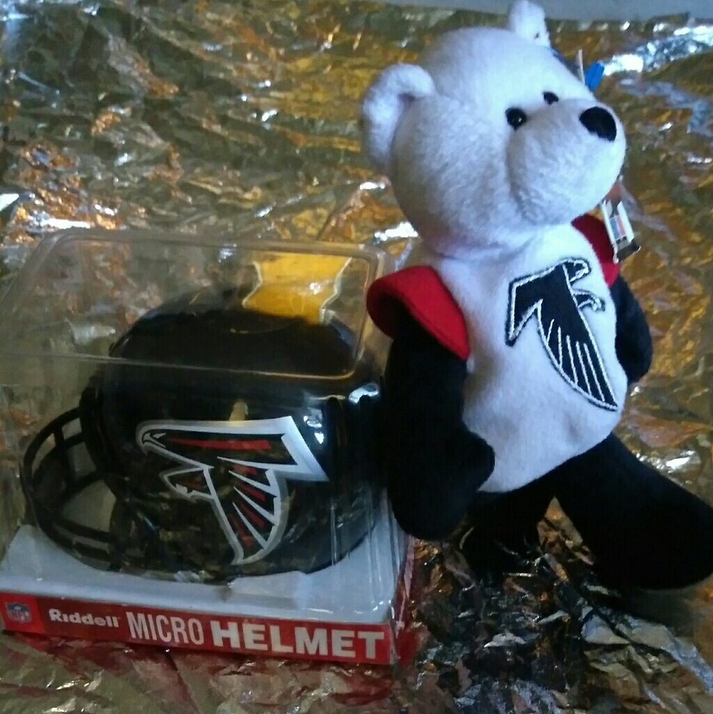 FALCONS COMBO BEAR/MICRO HELMET