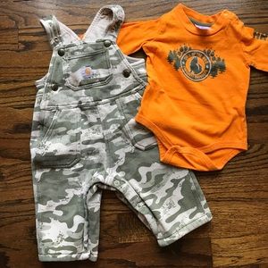 Carhartt 6 month outfit.