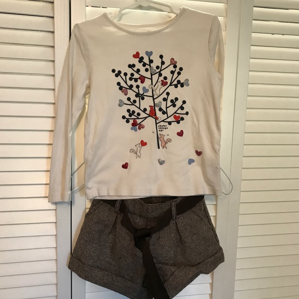 Girls 5 Shorts, outfit