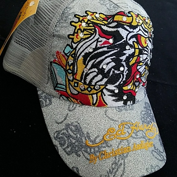 🎁NEW ED HARDY BY CHRISTIAN AUDIGIER HATS - Picture 7 of 8