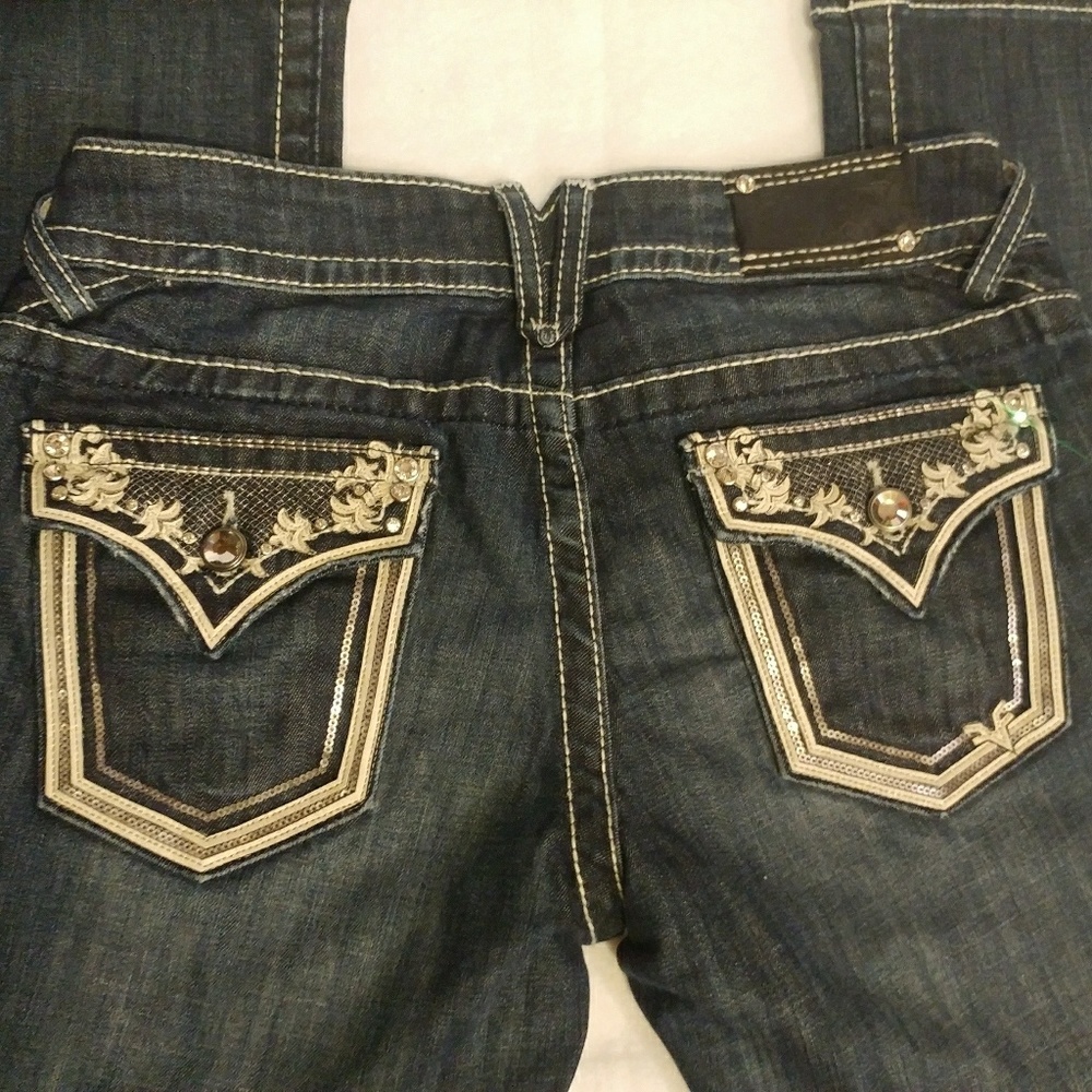 Womens/Juniors Vigoss New York Slim Boot Jeans 7/8