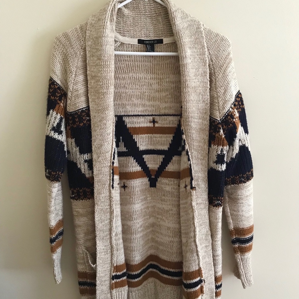 Forever 21 Chunky Knit Cardigan