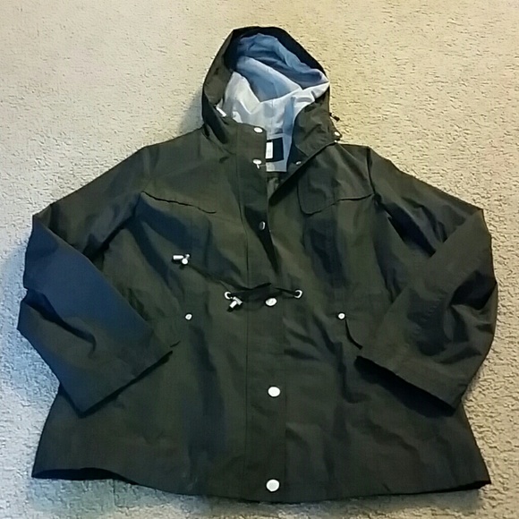 NWOT! Vintage FashionBug Rain Jacket Sz Large - Picture 1 of 5