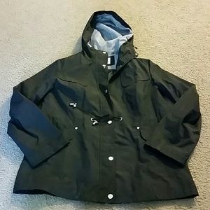 NWOT! Vintage FashionBug Rain Jacket Sz Large
