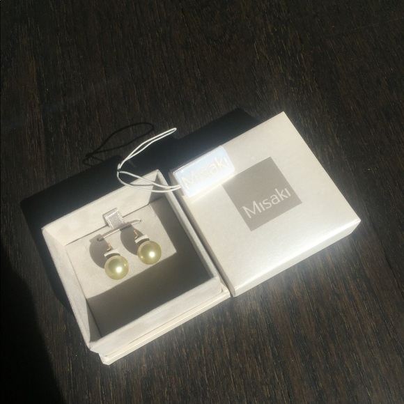 Misaki Pearl Earings - Picture 1 of 5