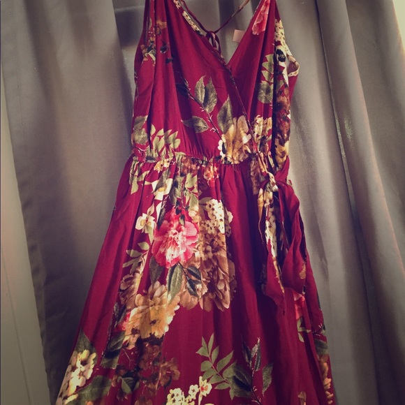 Band of Gypsies Dresses & Skirts - Band of Gypsies Maroon Dress