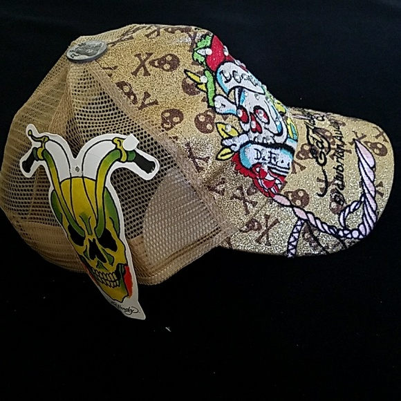 🎁NEW ED HARDY BY CHRISTIAN AUDIGIER HATS - Picture 2 of 8