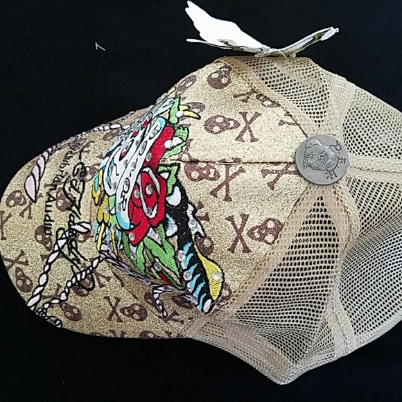 🎁NEW ED HARDY BY CHRISTIAN AUDIGIER HATS - Picture 5 of 8