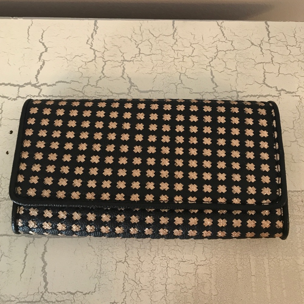 Black and Gold clutch