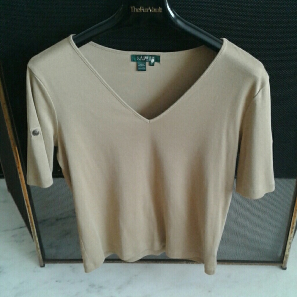 Lauren V Neck Top