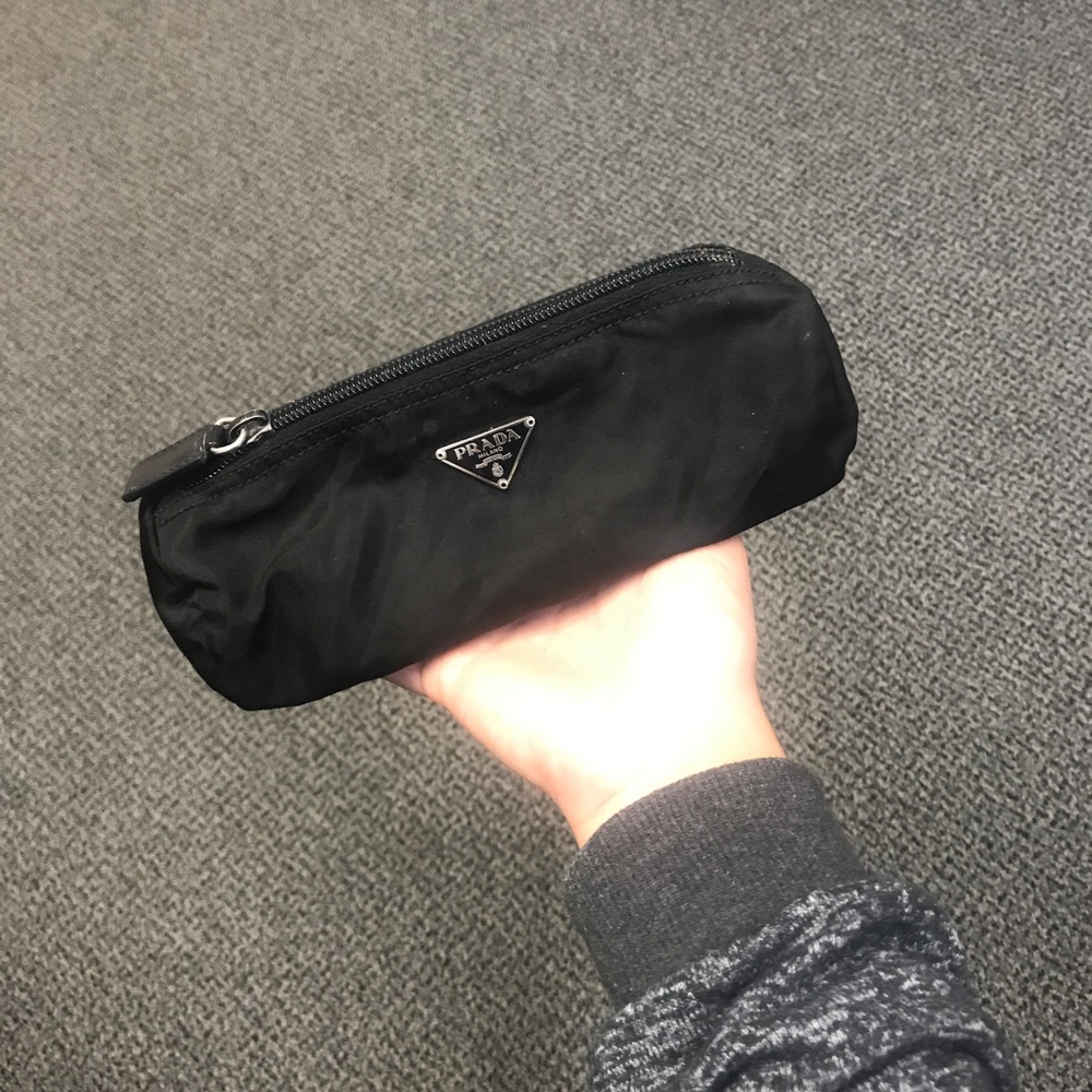 Prada cosmetic bag