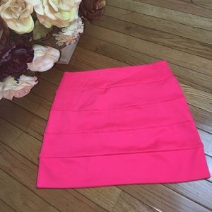Hot Pink Mini Skirt
